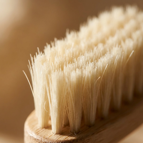 ELEVRA Horse Bristle Bamboo Toothbrush (4 Pack)